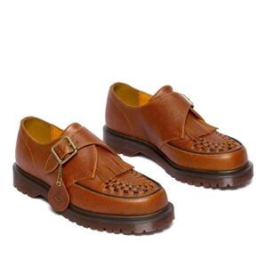 NWT Dr. Martens Ramsey Westminster Leather Buckle Creepers Brown Size 10M US
